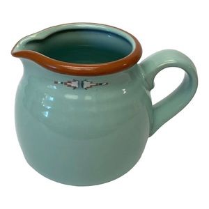 Noritake Stoneware Aztec Boulder Ridge Creamer Pitcher